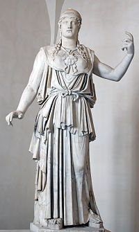 Marble Greek copy signed
