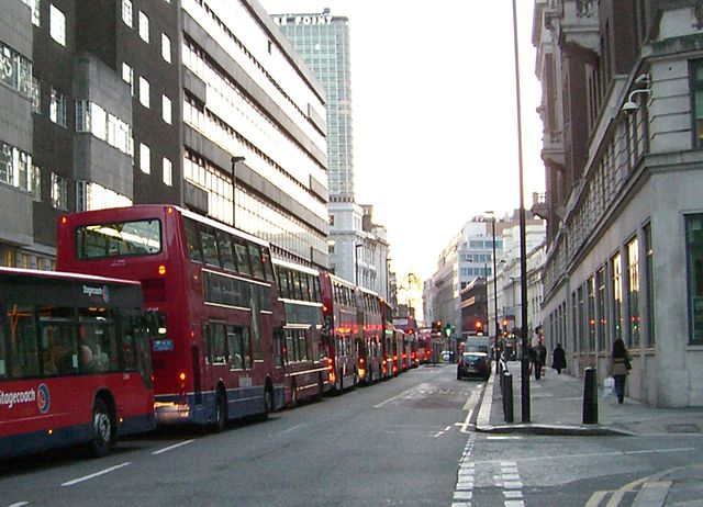File:Bus congestion on New Oxford Street.jpg