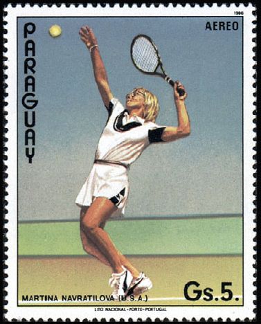 File:Paraguay stamp - Martina Navrátilová.jpg