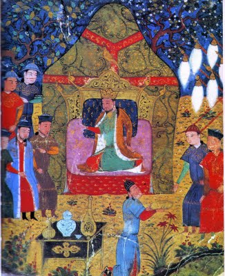 File:Genghis Khan's enthronement in 1206.jpg