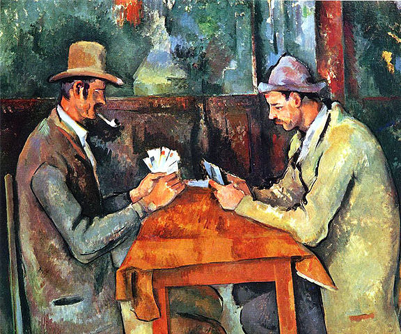 File:Paul C&eacute;zanne, Les joueurs de carte (1892-95).jpg