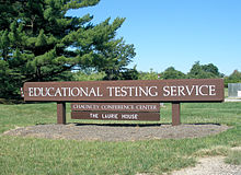 Large wooden sign with