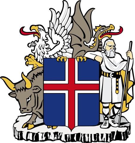 File:Coat of arms of Iceland.svg