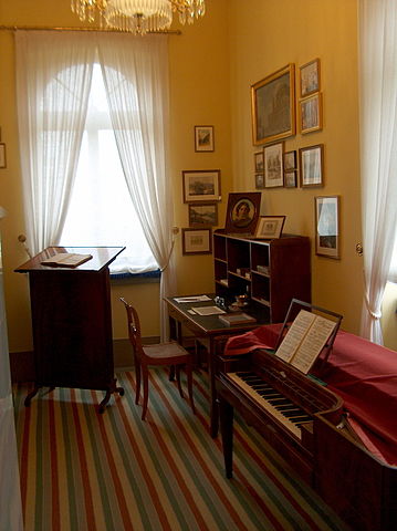 File:Felix Mendelssohn Leipzig study; Contemporary view.jpg