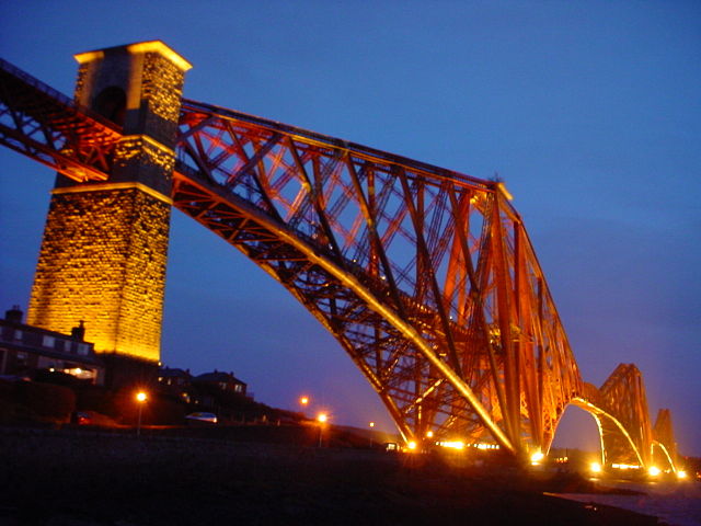 File:Forth bridge evening.jpg
