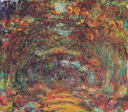 File:Monet- Der Rosenweg in Giverny.jpeg