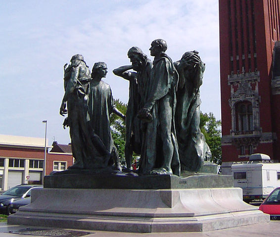 File:Auguste Rodin-Burghers of Calais (photo).jpg