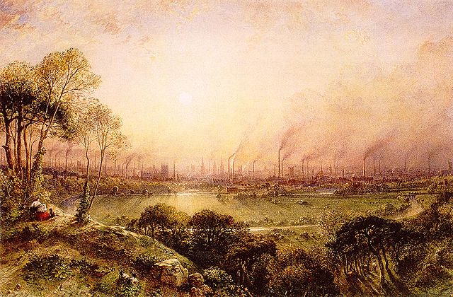 File:Manchester from Kersal Moor William Wylde (1857).jpg
