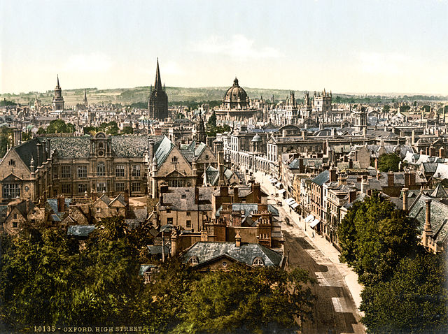 File:High Street, Oxford, England, 1890s.jpg