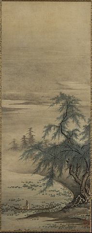 File:Zhou Maoshu Appreciating Lotuses.jpg