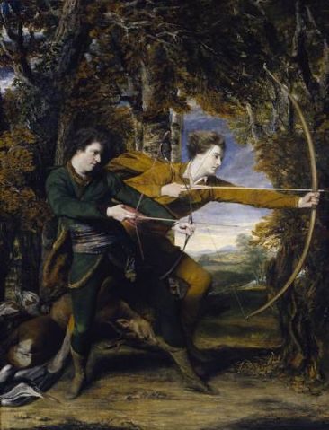 File:Joshua Reynolds; Colonel Acland and Lord Sydney, 'The Archers', 1769.jpg