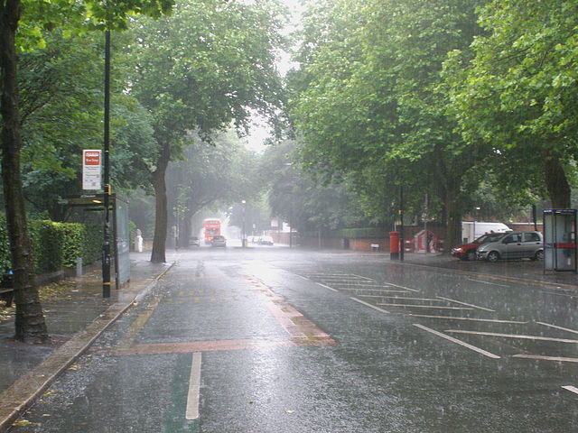 File:Upper Chorlton Road in the summer rain.JPG