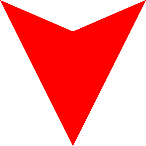 File:Red Arrow Down.svg