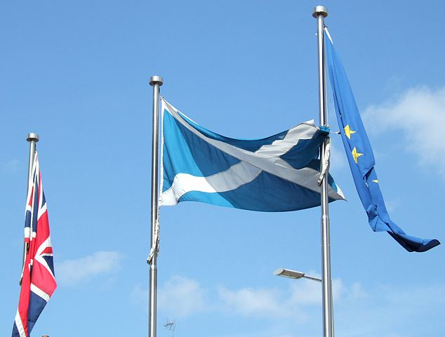 File:Flags outside Parliament.jpg