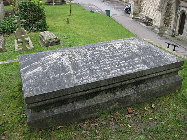 File:Wollstonecraft Shelley Grave 1.jpg