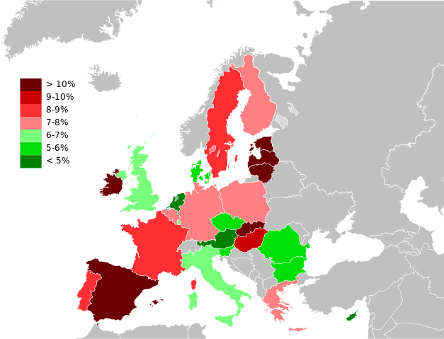 File:EU unemployment march 2009.svg