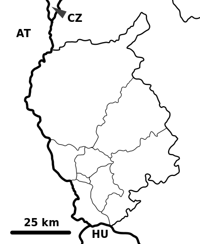 File:Bratislava Region - outline map.svg