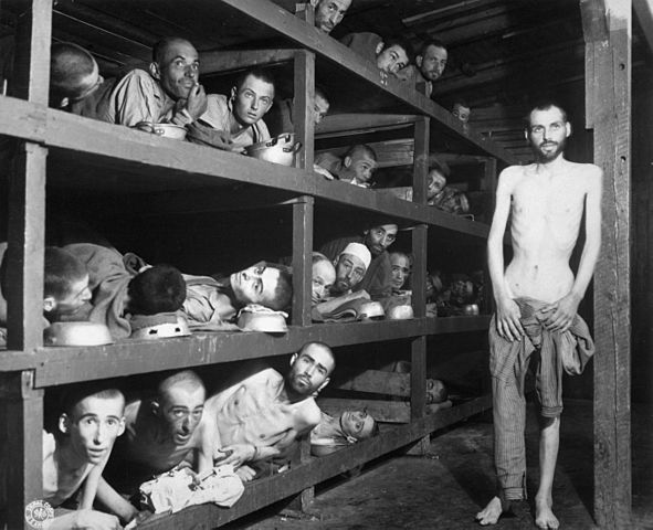 File:Buchenwald Slave Laborers Liberation.jpg