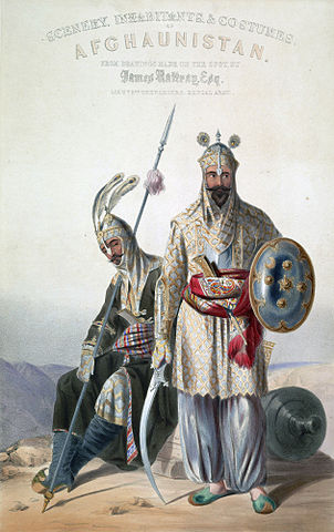 File:Afghan royal soldiers of the Durrani Empire.jpg