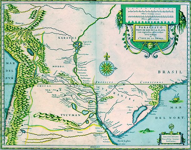 File:Paraguay - O Prov de Rio de la Plata - cum regionibus adiacentibus Tvcvman et Sta. Cruz de la Sierra - ca 1600.jpg