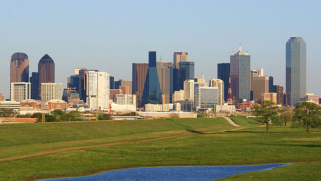 File:Downtown Dallas from the Trinity River.jpg