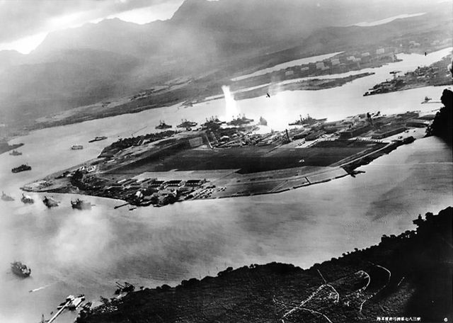 File:Attack on Pearl Harbor Japanese planes view.jpg