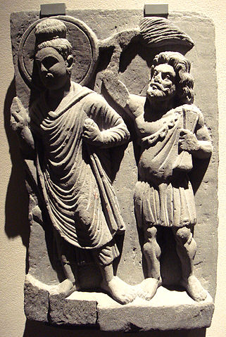File:TheBuddhaAndVajrapaniGandhara2ndCentury.jpg