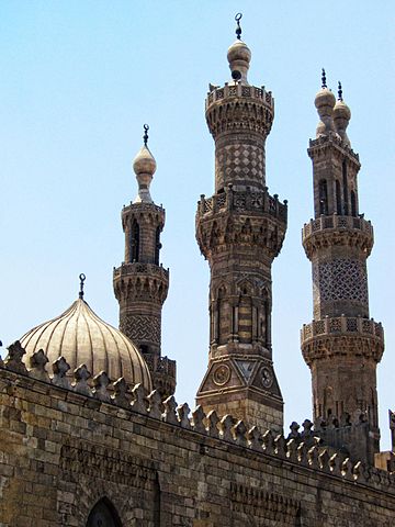 File:Flickr - HuTect ShOts - Minarets of Al.Masjid Al.Azhar مآذن الجامع الأزهر - Cairo - Egypt - 29 05 2010 (1).jpg