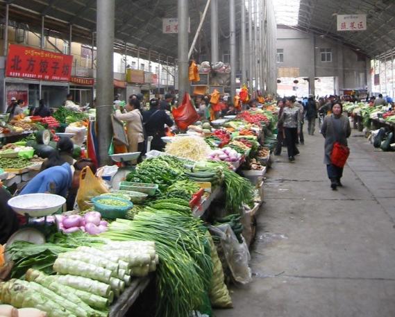 File:The farmer's market near the Potala in Lhasa.jpg