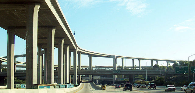 File:Los Angeles Freeway Interchange.jpg