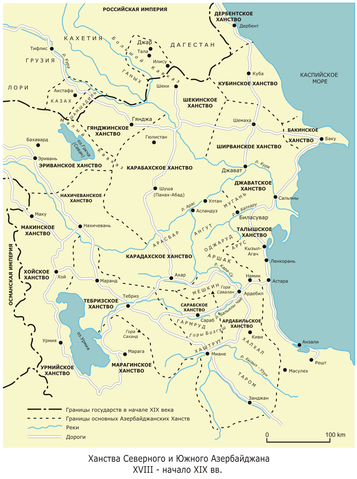 File:Azerbaijan khanates all XVIII-XIX.png