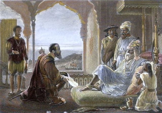 File:A steel engraving from the 1850's, with modern hand coloring.jpg