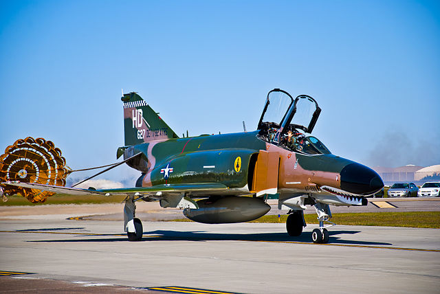 File:U.S. Air Force RF-4C Pahntom II at Ellington Field (Houston).jpg