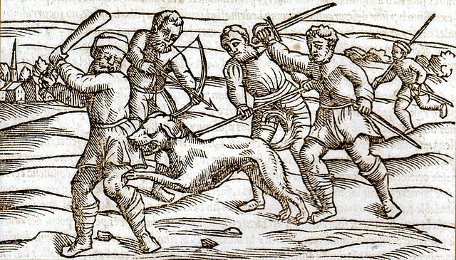 File:Middle Ages rabid dog.jpg