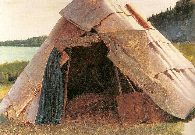 File:Eastman Johnson - Ojibwe Wigwam at Grand Portage - ebj - fig 22 pg 41.jpg