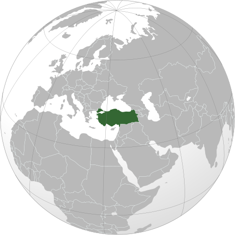 File:Turkey (orthographic projection).svg