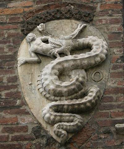 File:IMG 3734 - Milano - Stemma visconteo- sull'Arcivescovado - Foto di Giovanni Dall'Orto - 15-jan-2007.jpg
