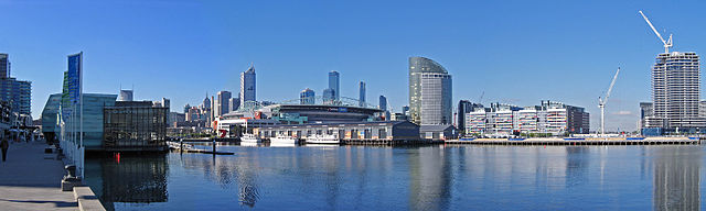 File:Melbourne from Waterfront City, Docklands Pano, 20.07.06.jpg
