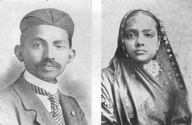 File:Gandhi and Kasturbhai 1902.jpg