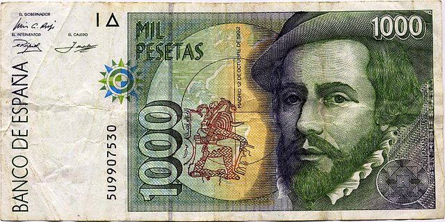 File:1000 pesetas, 12 de octubre de 1992, Hern&aacute;n Cort&eacute;s.jpg