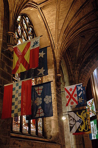 File:Banners of Knights of the Thistle January 2009.jpg