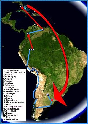 File:Che Guevara-Granado - Mapa 1er viaje - 1952.jpg