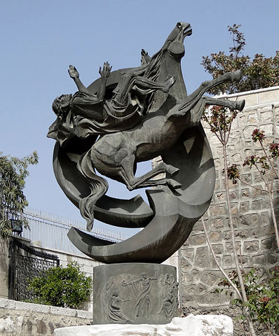 File:Statue of Saint Paul, Damascus.jpg