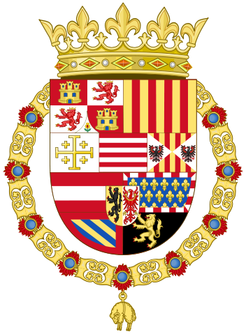 File:Coat of Arms of Philip II of Spain as Monarch of Naples and Sicily.svg