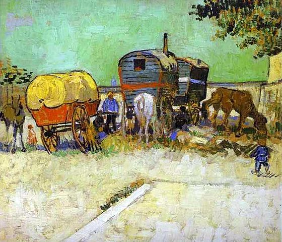 File:Vincent van Gogh- The Caravans - Gypsy Camp near Arles.JPG
