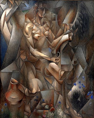 File:Jean Metzinger, 1911-12, La Femme au Cheval - The Rider.jpg