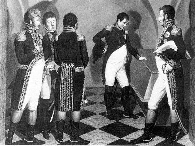 File:Naoleon in Potsdam am Grab Friedrichs II 1806.jpg