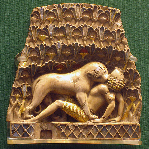 File:Nimrud ivory lion eating a man.jpg