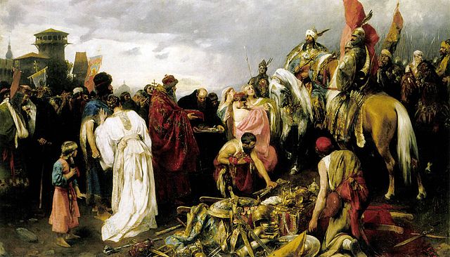 File:P&aacute;l V&aacute;g&oacute; (1853-1928) painter The Hungarian at Kiev (1896-99).jpg