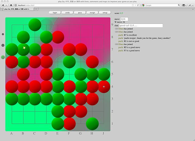 File:9 by 9 Go game with maps.jpg